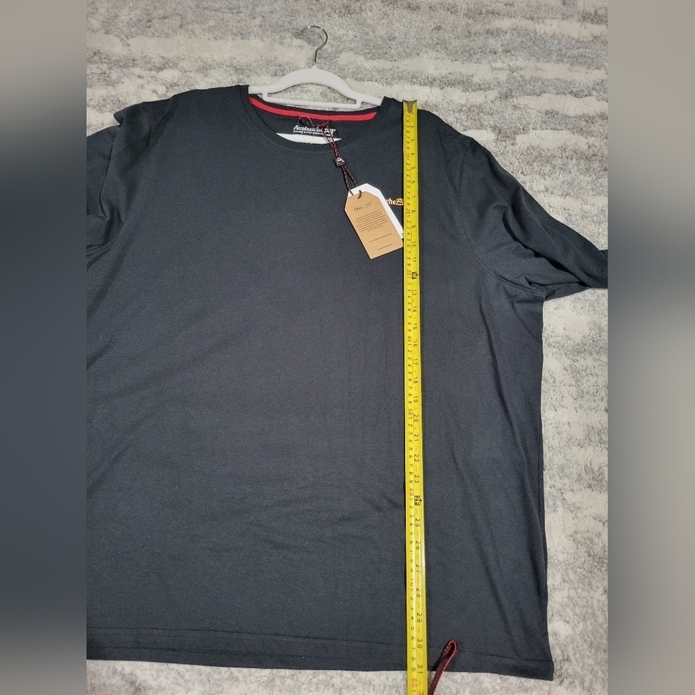Avalanche Men's Black Long Sleeve Shirt - Picture 9 of 11
